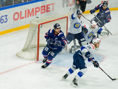 ХК «Рязань-ВДВ» взял реванш у самарских «лётчиков»